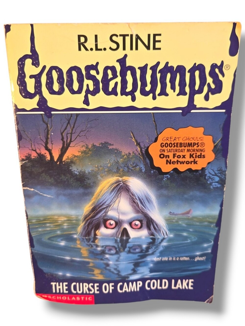 Goosebumps Curse of Camp Cold Lake 1997 First Scholastic Print Apple Paperbacks